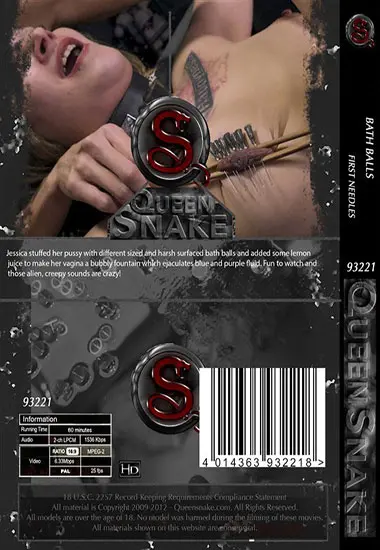 QUEENSNAKE - Bath Balls andamp; First Needles | Belrose | DVD(back cover)