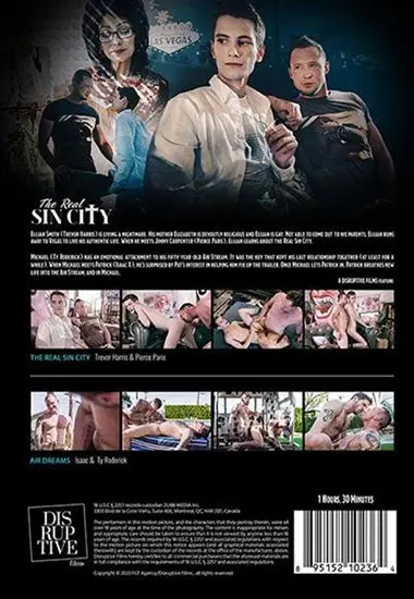 The Real Sin City | Disruptive Films | DVD(back cover)