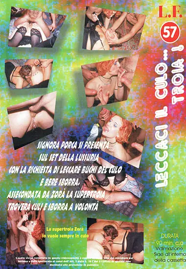 Lick my ass... Bitch! | Lussuria Film | Download, 4K/HD, VOD(back cover)