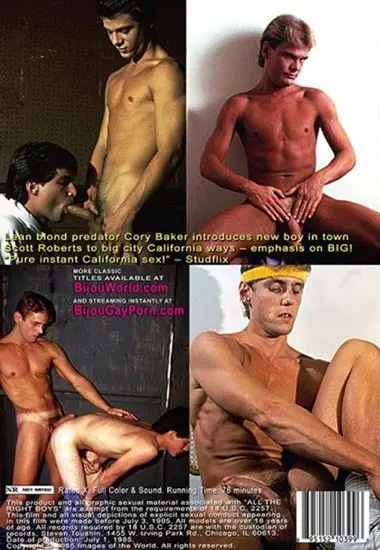 All The Right Boys(BIJOU) at sexvideoall.com(back cover)