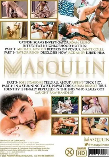 Caught Raw Handed | Masqulin | DVD(back cover)