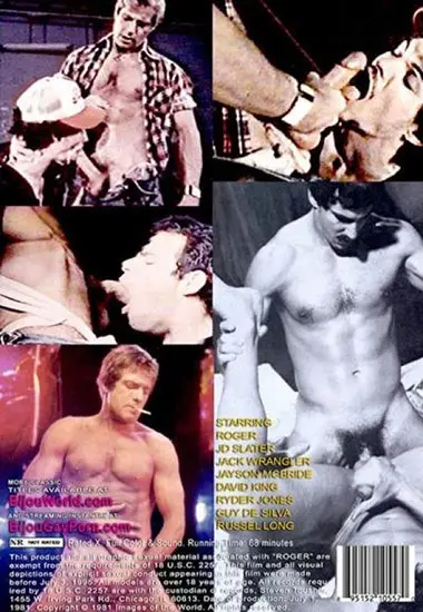 Roger | BIJOU | DVD(back cover)