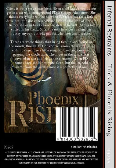 INFERNAL RESTRAINTS - Trick and Phoenix Rising(Belrose)(back cover)