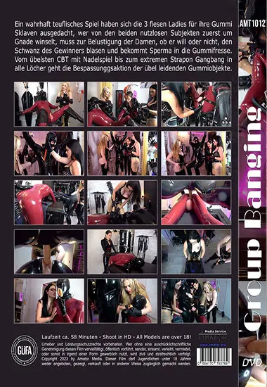 Lady BlackDiamoond - Group Banging | AMATOR | DVD(back cover)