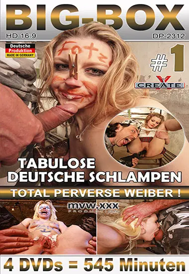 BOX Big-Box Tabulose deutsche Schlampen #01 - 4 DVDs | Create X | DVD