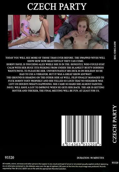 Czech Party - Big Orgasm(CZECH) at sexvideoall.com(back cover)