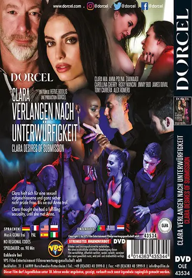 Clara, Verlangen Nach Unterwand#252;rfigkeit | MARC DORCEL | DVD(back cover)