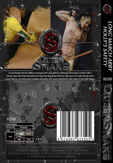 QUEENSNAKE - Long March Abby / Hollyand#180;s Safety | Belrose | DVD(back cover)