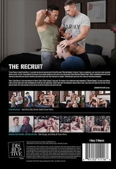 The Recruit | Disruptive Films | DVD(back cover)
