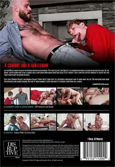 A Cowboy and A Gentleman(Disruptive Films)(back cover)