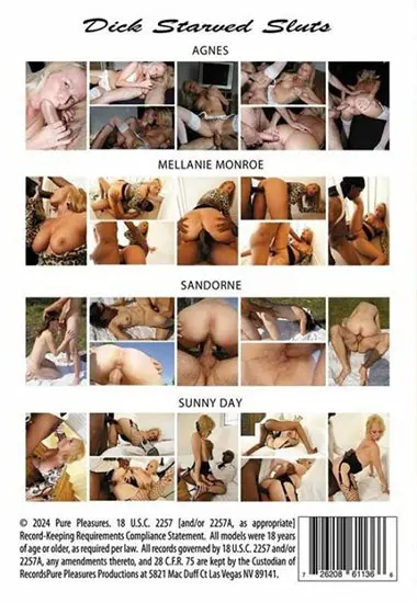 Dick Starved Sluts(PURE PLEASURES) at sexvideoall.com(back cover)