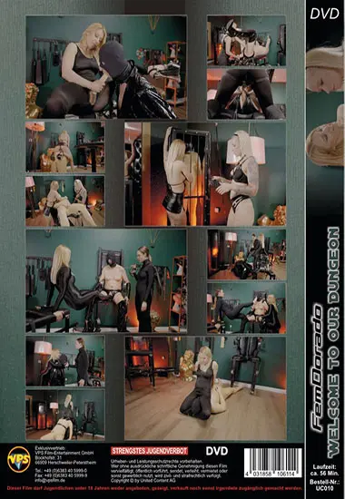 Welcome To Our Dungeon | FEMDORADO | DVD(back cover)