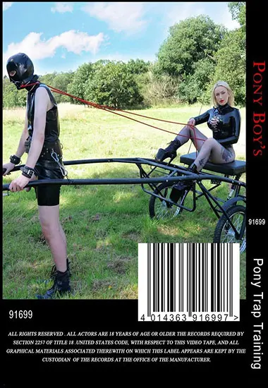 PONYBOYand#180;S - Pony Trap Training | Belrose | DVD(back cover)