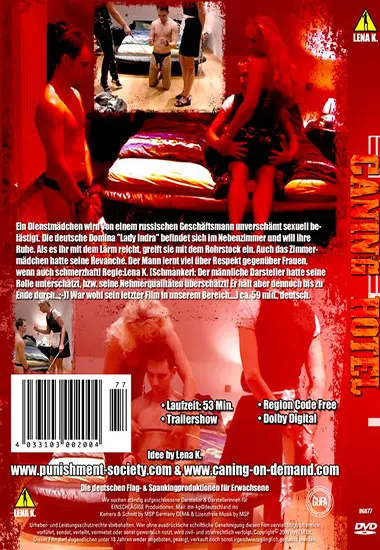 Caning Hotel | LENA K. | DVD(back cover)
