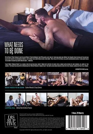 What Needs to be Done | Disruptive Films | DVD(back cover)
