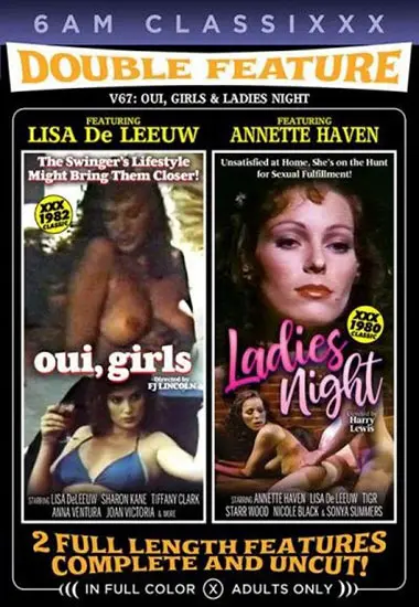 Double Feature V67: Oui, Girls/Ladies Night | 6AM Studios | DVD