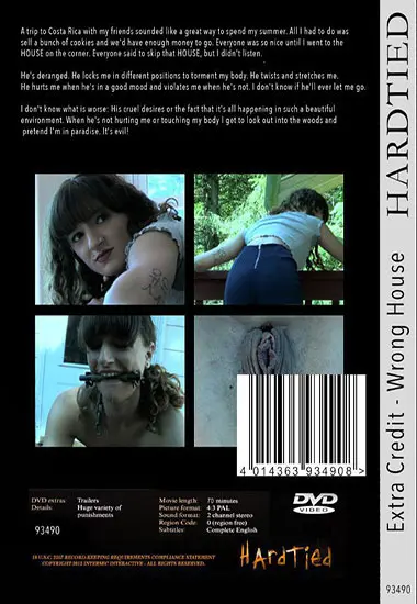 HARDTIED - Extra Credit - Wrong House(Belrose)(back cover)