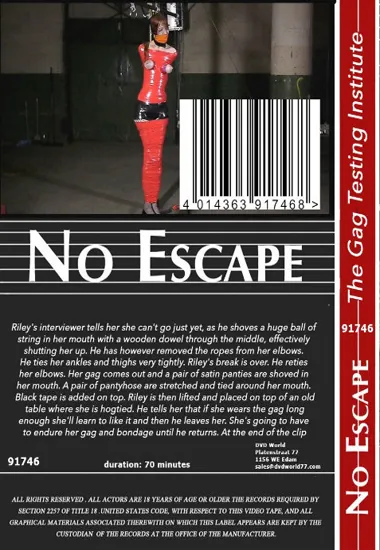 The Gag Testing Institute | BDSM 2 | DVD(back cover)