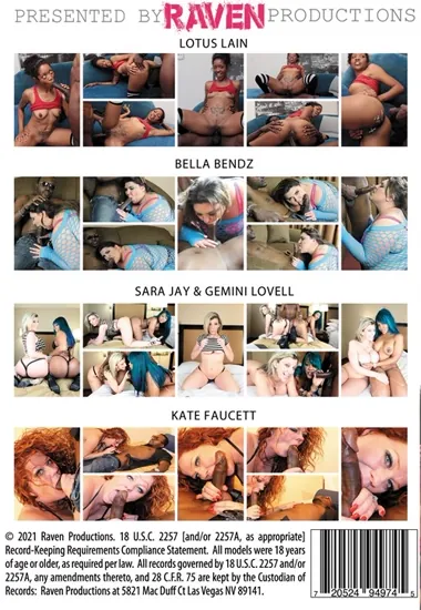Black Cock Lust(RAVEN PRODUCTIONS) at sexvideoall.com(back cover)