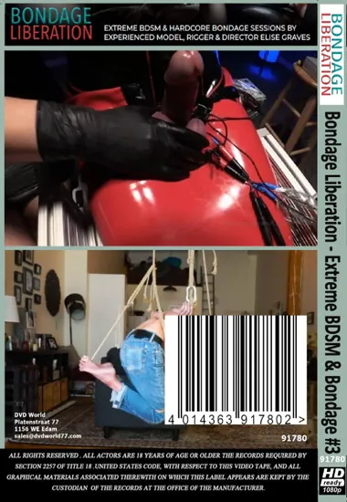 BONDAGE LIBERATION - Extreme BDSM and Bondage #3(BDSM 2)(back cover)