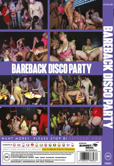 Bareback Disco Party(LETSGOBI) at sexvideoall.com(back cover)