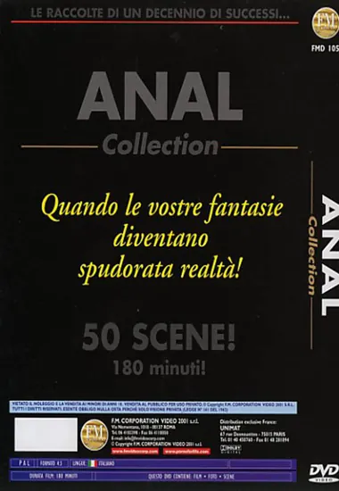 Anal Collection(FM Video) (Download available)(back cover)