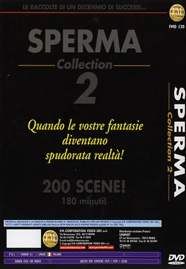 Sperma Collection 2(FM Video) (Download available)(back cover)