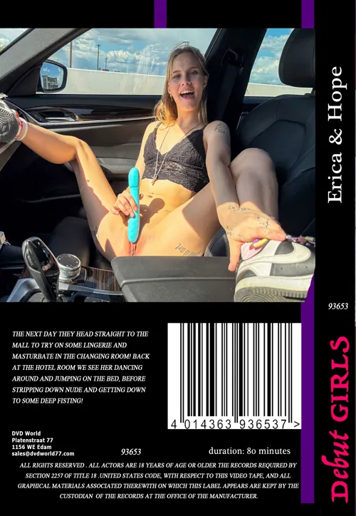 Erica and Hope(DEBUT GIRLS) at sexvideoall.com(back cover)