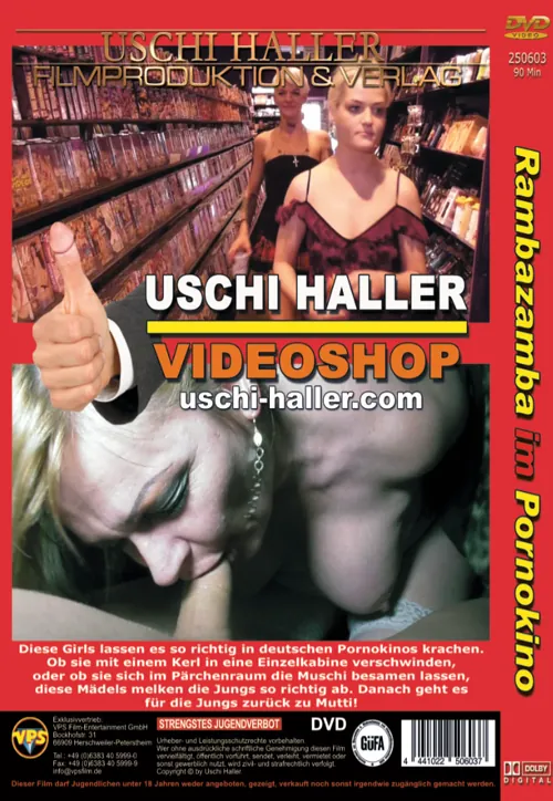 Rambazamba Im Pornokino(Uschi Haller) at sexvideoall.com(back cover)