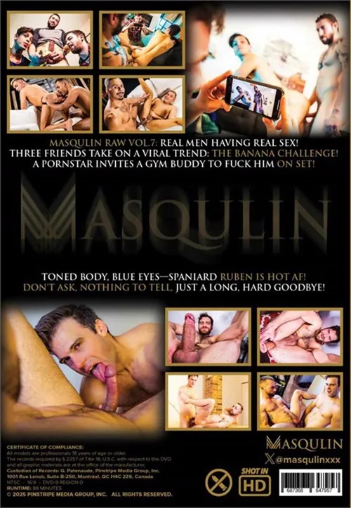 Raw 7(Masqulin) at sexvideoall.com(back cover)