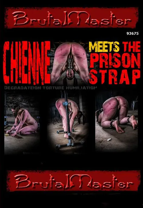 BRUTAL MASTER - Chienne Meets The Prison Strap andamp; Kore Fox Scares And Scandalized | BDSM 2 | DVD