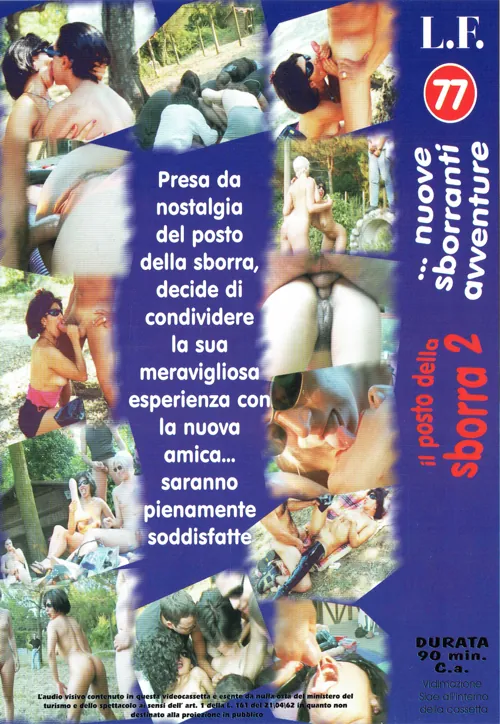 Il posto della sborra 2 Cum Place 2 | Lussuria Film | Download, 4K/HD, VOD(back cover)