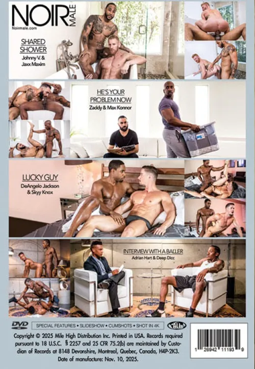 Fit andamp; Hung 02(Noir Male) at sexvideoall.com(back cover)