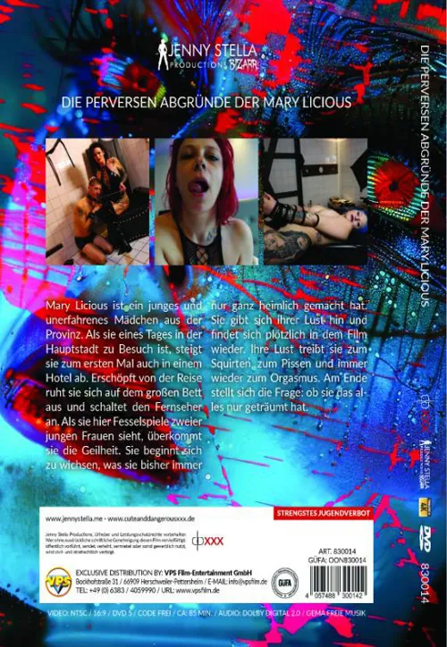 Die Perversen Abgrand#252;nde Der Mary Licious(Jenny Stella)(back cover)