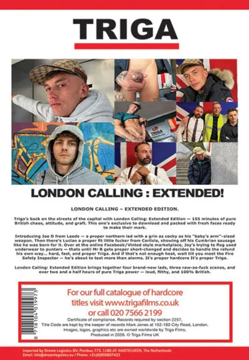 London Calling: Extended Edition | Triga | DVD(back cover)