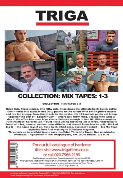Collection: Mix Tapes 1-3(Triga) at sexvideoall.com(back cover)