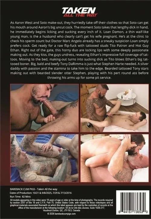 Taken All The Way(Bareback Cum Pigs) at sexvideoall.com(back cover)
