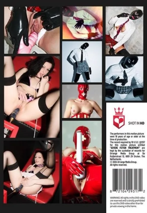 Severe Fetish Treatment | Porn Freaks | DVD(back cover)