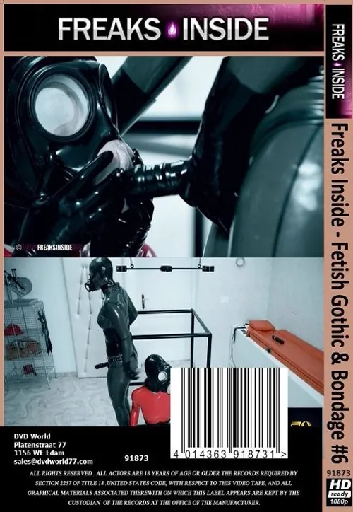 FREAKS INSIDE - Fetish Gothic andamp; Bondage #6(BDSM 2)(back cover)