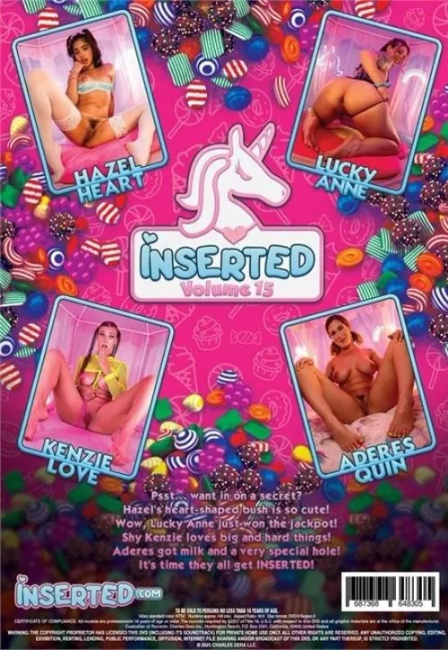 Inserted 15 | INSERTED | DVD(back cover)