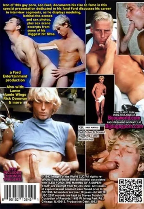 Leo Ford: The Making Of A Superstar | BIJOU | DVD(back cover)