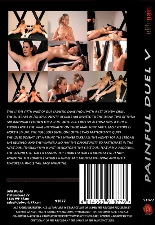 ELITE PAIN - Painful Duel V(BDSM 2) at sexvideoall.com(back cover)