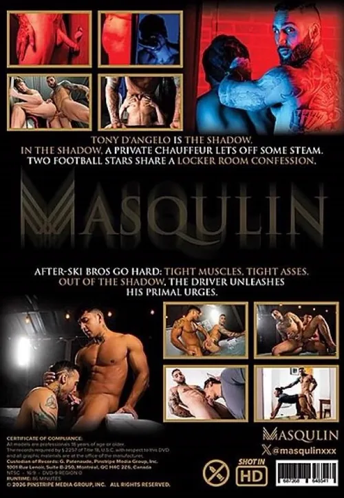 The Shadow | Masqulin | DVD(back cover)