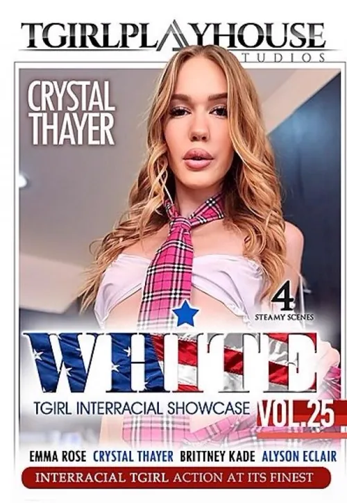 White TGirl Interracial Showcase 25 | TGIRL PLAYHOUSE | DVD