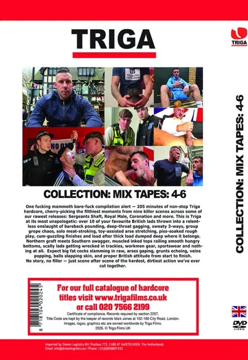 TRIGA FILMS - Collection: Mix Tapes: 4-6 | STAXUS | DVD(back cover)