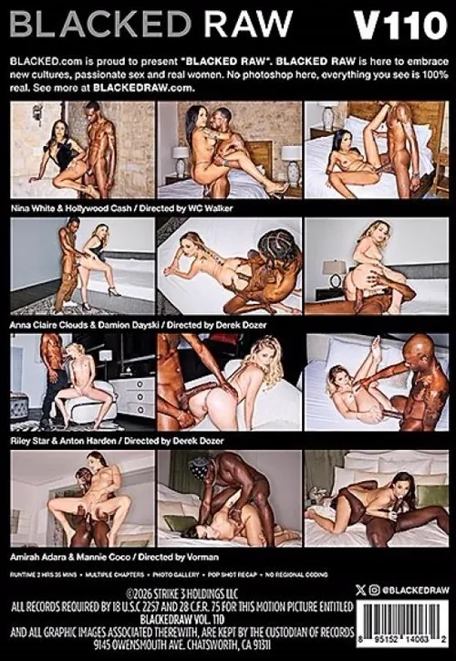 Blacked Raw 110 | Blacked Raw | DVD(back cover)