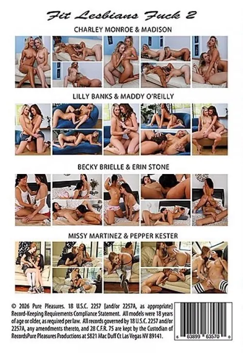 Fit Lesbians Fuck 02 | PURE PLEASURES | DVD(back cover)