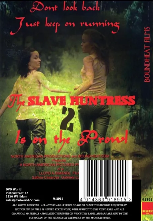 BOUND HEAT - Slave Huntress 2 | ALEX D. | DVD(back cover)