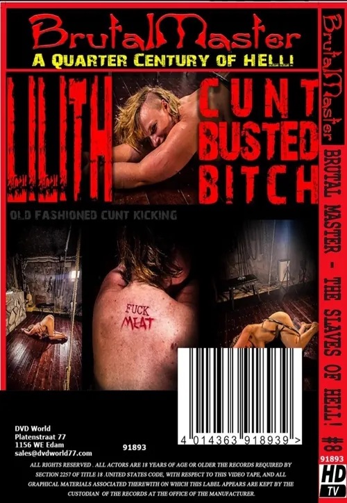 BRUTAL MASTER - The Slaves Of Hell! #8 | BDSM 2 | DVD(back cover)