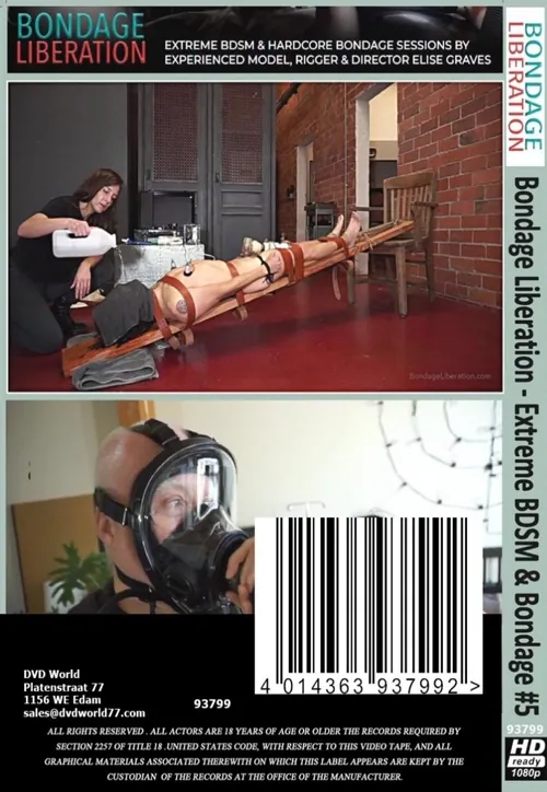 BONDAGE LIBERATION - Extreme BDSM and Bondage #5 | BDSM 2 | DVD(back cover)